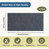 A rectangular dark gray self-adhesive cat scratching mat, 60cm by 30cm, shown with features like easy cutting and removal.